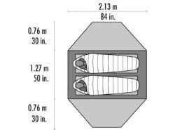 MSR Elixir 2 -Angebote Trek Zelt Store 10311 msr elixir 2 floorplan top 1280x1280