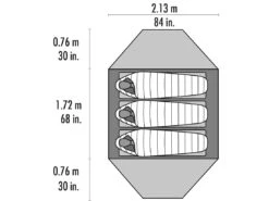 MSR Elixir 3 -Angebote Trek Zelt Store 10312 msr elixir 3 floorplan top 1 1280x1280