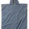 Cocoon Microfiber Towel Poncho Ul Anchor Grey