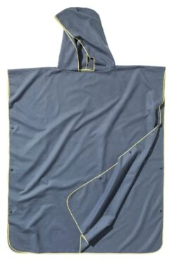 Cocoon Microfiber Towel Poncho Ul Anchor Grey