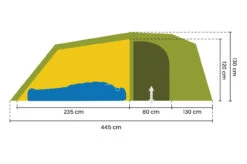 Antao III Camp Chestnut -Angebote Trek Zelt Store antao 3 camp sideview png 1280x1280