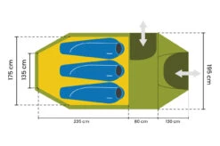 Antao III Camp Chestnut -Angebote Trek Zelt Store antao 3 camp topview pngtE7TyCDscottX 1280x1280