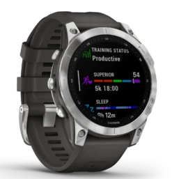 Garmin Fenix 7 Silber Mit Graphitfarbenem Armband -Angebote Trek Zelt Store fenix7 hr 1002 15 1280x1280