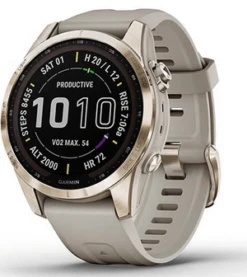 Garmin Fenix 7S Sapphire Solar DLC Titan