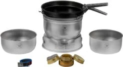 Trangia 25-23 UL/Duossal Sturmkocher Groß Mit Non-Stick Pfanne, Spiritus